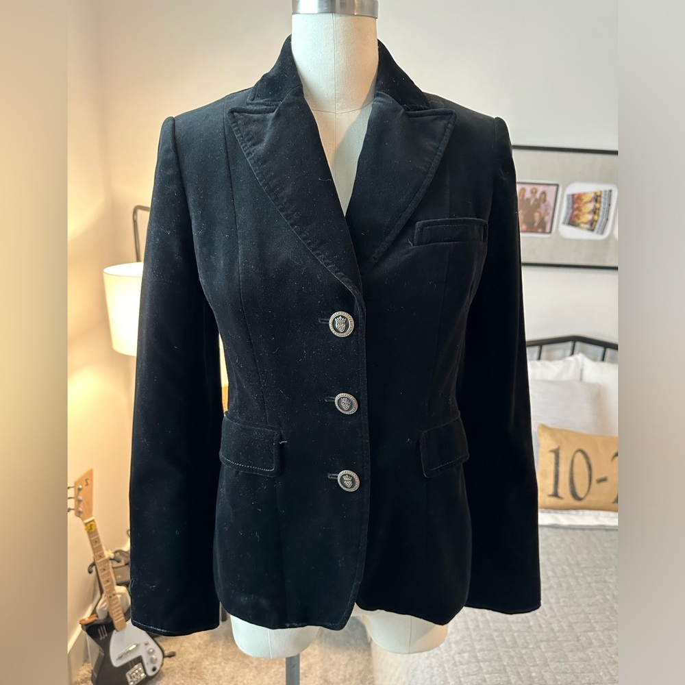 Banana Republic Velvet Blazer